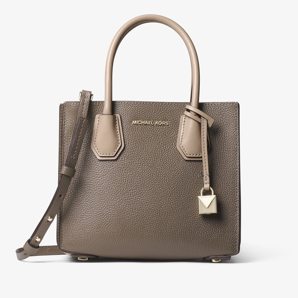 Michael Kors Mercer Leather Accordion Cros…